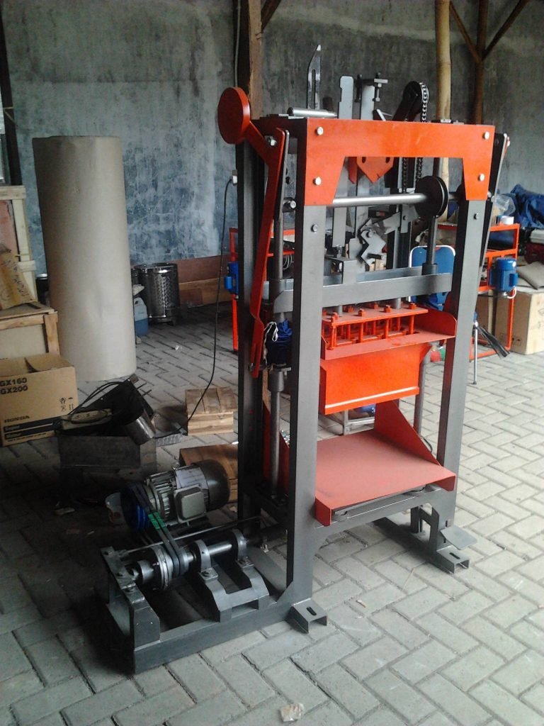 mesin cetak batako dan paving manual