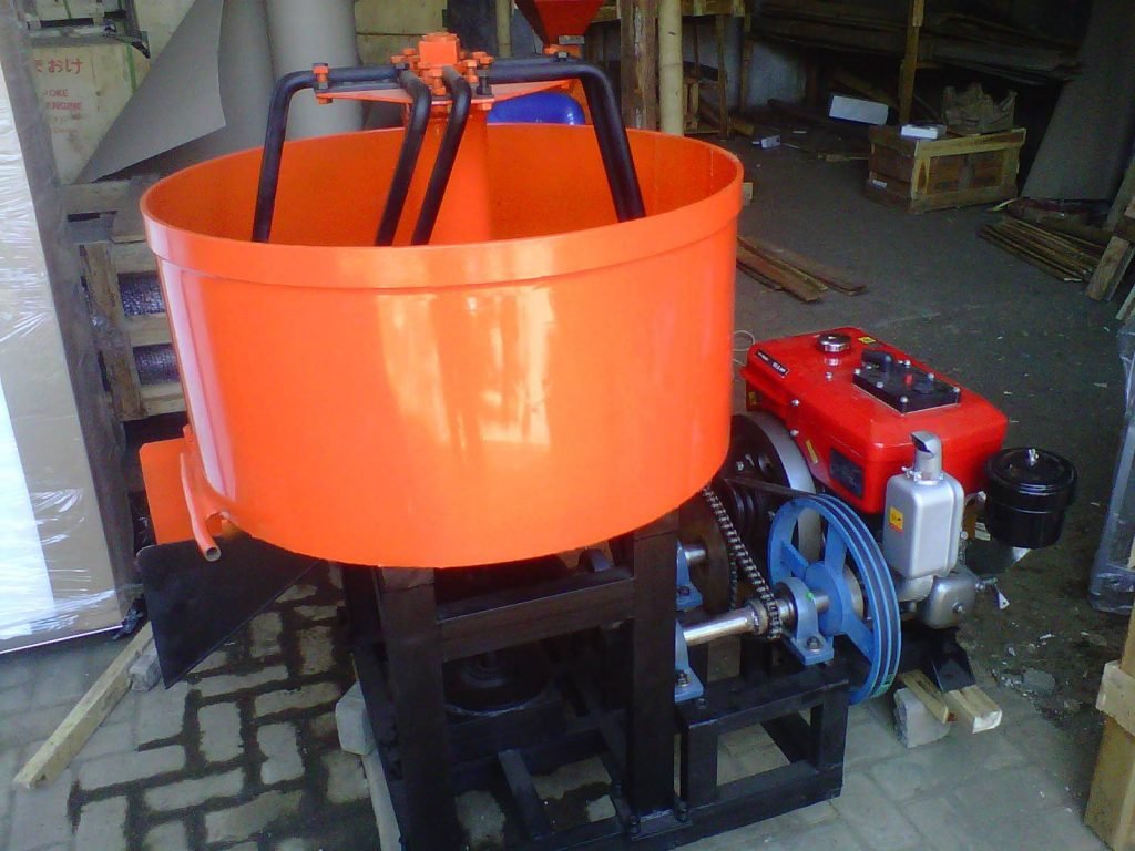 mesin mixer batako