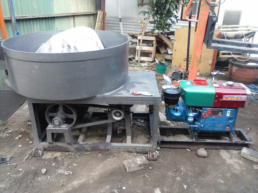 mesin mixer batako