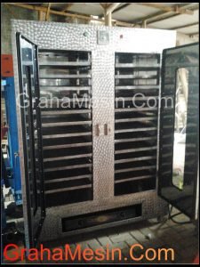 mesin oven pengering kapasitas 24 rak