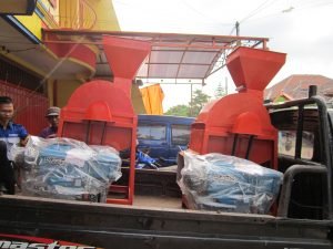 mesin grinder kompos